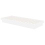White single solid wood bed frame 75x190 cm by vidaXL, Beds and slatted bases - Ref: Foro24-819933, Price: 120,26 €, Discount: %