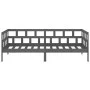Sofá cama madera maciza de pino gris 80x200 cm de vidaXL, Camas y somieres - Ref: Foro24-820214, Precio: 111,49 €, Descuento: %