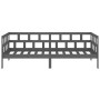 Sofá cama madera maciza de pino gris 80x200 cm de vidaXL, Camas y somieres - Ref: Foro24-820214, Precio: 112,99 €, Descuento: %