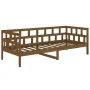 Honigbraunes Schlafsofa aus massivem Kiefernholz, 80 x 200 cm von vidaXL, Betten und Lattenroste - Ref: Foro24-820215, Preis:...