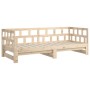 Sofá cama extraíble madera maciza de pino 2x(90x200) cm de vidaXL, Camas y somieres - Ref: Foro24-820222, Precio: 213,87 €, D...
