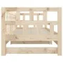 Sofá cama extraíble madera maciza de pino 2x(90x200) cm de vidaXL, Camas y somieres - Ref: Foro24-820222, Precio: 209,81 €, D...