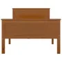 Estructura de cama madera maciza pino marrón miel 90x200 cm de vidaXL, Camas y somieres - Ref: Foro24-322188, Precio: 117,89 ...