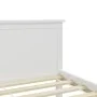 Solid pine wood bed frame 200x200 cm by vidaXL, Beds and slatted bases - Ref: Foro24-322187, Price: 199,52 €, Discount: %