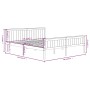 Solid pine wood bed frame 200x200 cm by vidaXL, Beds and slatted bases - Ref: Foro24-322187, Price: 203,16 €, Discount: %