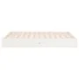 Small double bed frame white solid wood 120x190cm by vidaXL, Beds and slatted bases - Ref: Foro24-820073, Price: 114,87 €, Di...