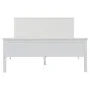 Estructura de cama de madera maciza de pino blanco 160x200 cm de vidaXL, Camas y somieres - Ref: Foro24-322185, Precio: 207,5...