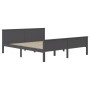 Estructura de cama madera maciza de pino gris 180x200 cm de vidaXL, Camas y somieres - Ref: Foro24-322207, Precio: 193,02 €, ...