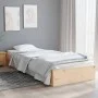 Solid wood bed frame 75x190 cm by vidaXL, Beds and slatted bases - Ref: Foro24-820062, Price: 73,98 €, Discount: %