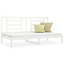 Schlafsofa aus massivem weißem Kiefernholz, 90 x 200 cm von vidaXL, Betten und Lattenroste - Ref: Foro24-3108057, Preis: 124,...
