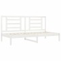 Schlafsofa aus massivem weißem Kiefernholz, 90 x 200 cm von vidaXL, Betten und Lattenroste - Ref: Foro24-3108057, Preis: 124,...