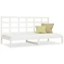 Solid white pine wood sofa bed 80x200 cm by vidaXL, Beds and slatted bases - Ref: Foro24-3108208, Price: 132,88 €, Discount: %