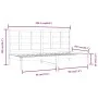 Solid white pine wood sofa bed 80x200 cm by vidaXL, Beds and slatted bases - Ref: Foro24-3108208, Price: 132,88 €, Discount: %