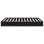 Black solid wood bed frame King Size 150x200 cm by vidaXL, Beds and slatted bases - Ref: Foro24-820041, Price: 146,10 €, Disc...