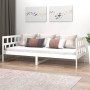 Schlafsofa aus massivem weißem Kiefernholz, 90 x 200 cm von vidaXL, Betten und Lattenroste - Ref: Foro24-820208, Preis: 127,0...