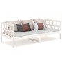 Schlafsofa aus massivem weißem Kiefernholz, 90 x 200 cm von vidaXL, Betten und Lattenroste - Ref: Foro24-820208, Preis: 127,0...