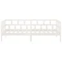 Sofá cama madera maciza de pino blanco 90x200 cm de vidaXL, Camas y somieres - Ref: Foro24-820208, Precio: 93,69 €, Descuento: %
