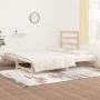 Removable sofa bed solid pine wood 2x(90x190) cm by vidaXL, Beds and slatted bases - Ref: Foro24-3108312, Price: 135,47 €, Di...