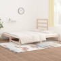 Sofá cama extraíble madera maciza de pino 2x(90x190) cm de vidaXL, Camas y somieres - Ref: Foro24-3108312, Precio: 137,25 €, ...