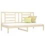 Sofá cama madera maciza de pino 90x200 cm de vidaXL, Camas y somieres - Ref: Foro24-3108056, Precio: 106,95 €, Descuento: %