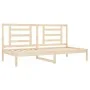 Sofá cama madera maciza de pino 90x200 cm de vidaXL, Camas y somieres - Ref: Foro24-3108056, Precio: 106,95 €, Descuento: %