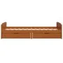 Estructura cama cajones madera maciza de pino marrón 90x200 cm de vidaXL, Camas y somieres - Ref: Foro24-322161, Precio: 209,...