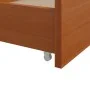 Estructura cama cajones madera maciza de pino marrón 90x200 cm de vidaXL, Camas y somieres - Ref: Foro24-322161, Precio: 209,...
