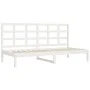 Schlafsofa aus massivem weißem Kiefernholz, 80 x 200 cm von vidaXL, Betten und Lattenroste - Ref: Foro24-3107911, Preis: 132,...