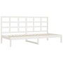 Sofá cama madera maciza de pino blanco 80x200 cm de vidaXL, Camas y somieres - Ref: Foro24-3107911, Precio: 134,87 €, Descuen...