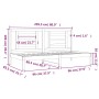 Schlafsofa aus massivem Kiefernholz, 80 x 200 cm von vidaXL, Betten und Lattenroste - Ref: Foro24-3108061, Preis: 117,15 €, R...