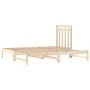 Removable sofa bed solid pine wood 2x(90x190) cm by vidaXL, Beds and slatted bases - Ref: Foro24-3108357, Price: 140,59 €, Di...