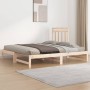 Sofá cama extraíble madera maciza de pino 2x(90x190) cm