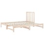Removable sofa bed solid pine wood 2x(90x190) cm by vidaXL, Beds and slatted bases - Ref: Foro24-3108327, Price: 141,04 €, Di...