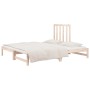 Removable sofa bed solid pine wood 2x(90x190) cm by vidaXL, Beds and slatted bases - Ref: Foro24-3108327, Price: 141,04 €, Di...