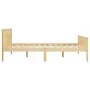 Solid white pine wood bed frame 160x200 cm by vidaXL, Beds and slatted bases - Ref: Foro24-322178, Price: 101,79 €, Discount: %