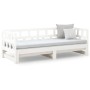 Removable sofa bed solid white pine wood 2x(90x200) cm by vidaXL, Beds and slatted bases - Ref: Foro24-820223, Price: 245,99 ...