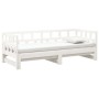 Removable sofa bed solid white pine wood 2x(90x200) cm by vidaXL, Beds and slatted bases - Ref: Foro24-820223, Price: 245,99 ...