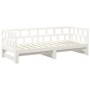 Removable sofa bed solid white pine wood 2x(90x200) cm by vidaXL, Beds and slatted bases - Ref: Foro24-820223, Price: 245,99 ...