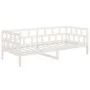 Schlafsofa aus massivem weißem Kiefernholz, 80 x 200 cm von vidaXL, Betten und Lattenroste - Ref: Foro24-820213, Preis: 139,7...