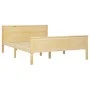Estructura de cama madera maciza de pino 120x200 cm de vidaXL, Camas y somieres - Ref: Foro24-322176, Precio: 98,39 €, Descue...