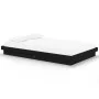 Estructura de cama madera maciza negro 120x200 cm de vidaXL, Camas y somieres - Ref: Foro24-819906, Precio: 133,89 €, Descuen...