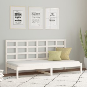 Schlafsofa aus massivem weißem Kiefernholz, 90 x 200 cm von vidaXL, Betten und Lattenroste - Ref: Foro24-3108203, Preis: 122,...