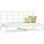 Schlafsofa aus massivem weißem Kiefernholz, 90 x 200 cm von vidaXL, Betten und Lattenroste - Ref: Foro24-3108203, Preis: 132,...