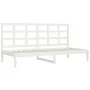 Schlafsofa aus massivem weißem Kiefernholz, 90 x 200 cm von vidaXL, Betten und Lattenroste - Ref: Foro24-3108203, Preis: 132,...