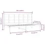 Solid white pine wood sofa bed 90x200 cm by vidaXL, Beds and slatted bases - Ref: Foro24-3108203, Price: 131,96 €, Discount: %