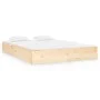 Solid wood bed frame 120x190 cm by vidaXL, Beds and slatted bases - Ref: Foro24-820072, Price: 97,94 €, Discount: %