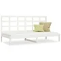 Schlafsofa aus massivem weißem Kiefernholz, 90 x 200 cm von vidaXL, Betten und Lattenroste - Ref: Foro24-3107906, Preis: 131,...