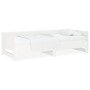 Removable sofa bed solid white pine wood 2x(80x200) cm by vidaXL, Beds and slatted bases - Ref: Foro24-820258, Price: 210,33 ...