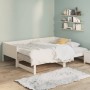 Removable sofa bed solid white pine wood 2x(80x200) cm by vidaXL, Beds and slatted bases - Ref: Foro24-820258, Price: 210,33 ...