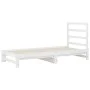 Removable sofa bed solid white pine wood 2x(90x200) cm by vidaXL, Beds and slatted bases - Ref: Foro24-3108303, Price: 145,79...